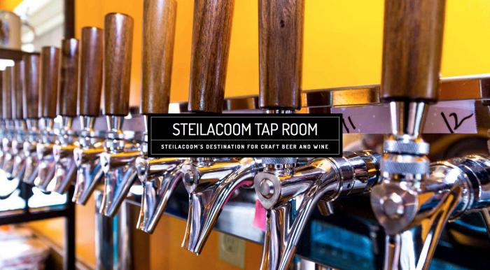 Logo: Steilacoom Tap Room
